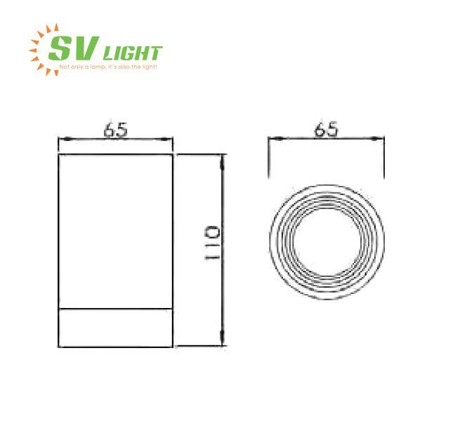 Đèn LED Ốp Trần Lắp Nổi 15W SVF-1026